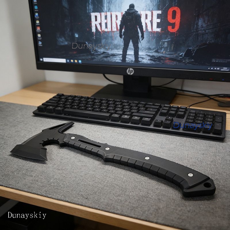 Re9 REQ Leon Cosplay Evil Requ - огляд і ціна Cosplay Prop 3D Print