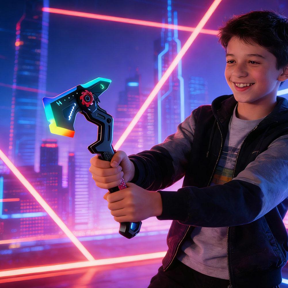 Transformable Light Up Laser A - огляд і ціна Cosplay Prop Axe