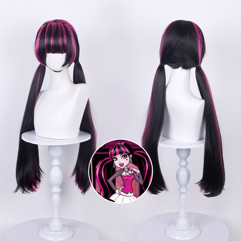 Anime Draculaura Cosplay Wig A - огляд і ціна Wig Fiber Net
