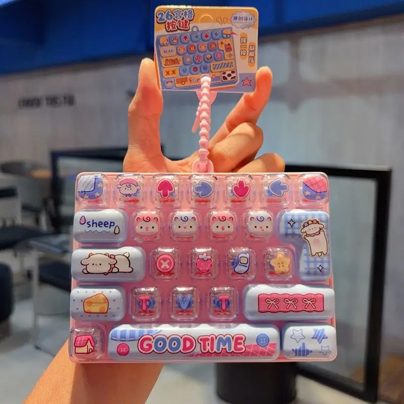 *Candy Color Keycap Keychain C - огляд і ціна Cosplay Fire Prop