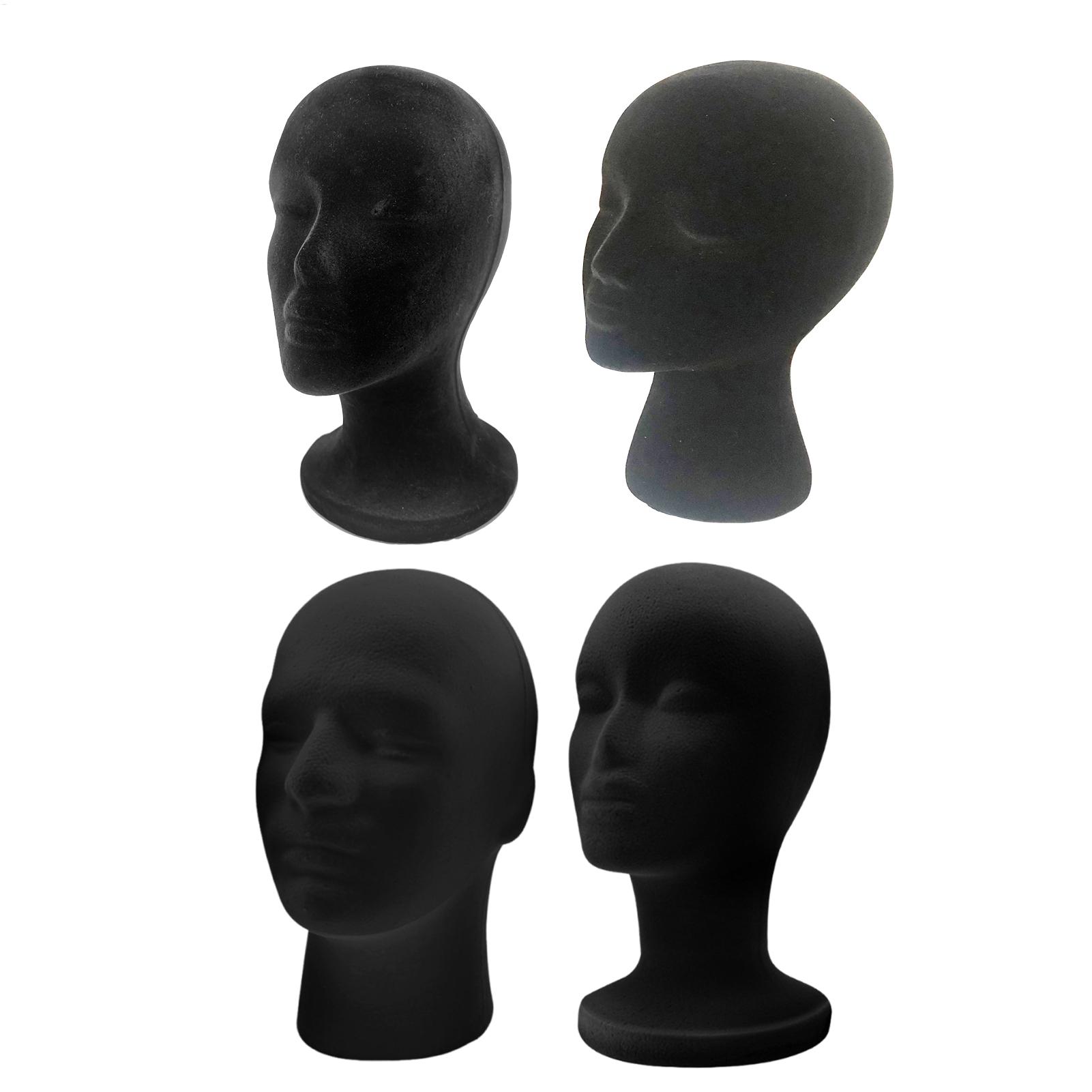 Black Mannequin Head Foam Velv - огляд і ціна Cosplay Prop Foam