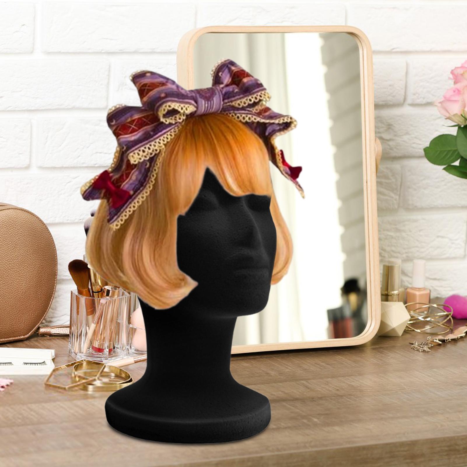 Black Mannequin Head Foam Velv - огляд і ціна Cosplay Prop Foam