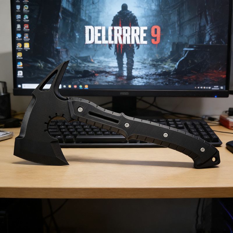 Cosplay Biohazard RE9 3D Print - огляд і ціна Cosplay Prop Axe