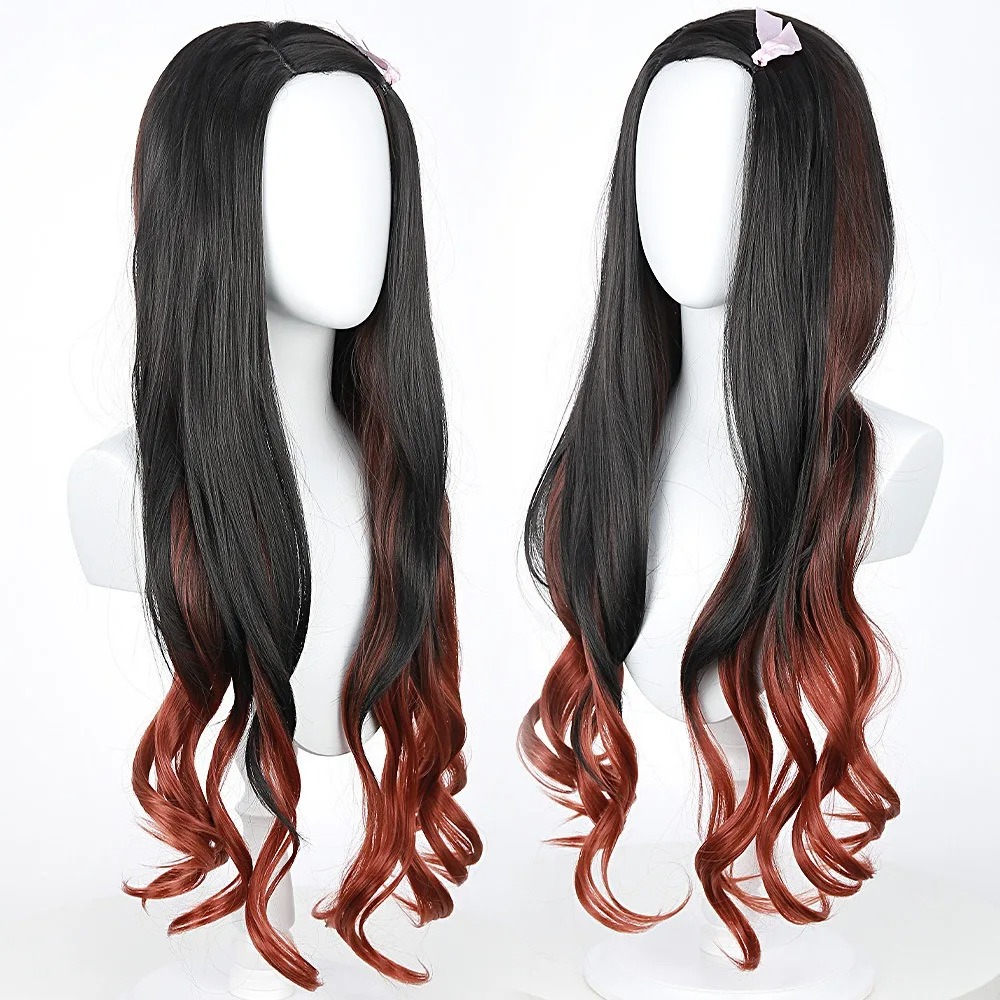 Black Dark Red Gradient Color  - огляд і ціна Wig Fiber Net