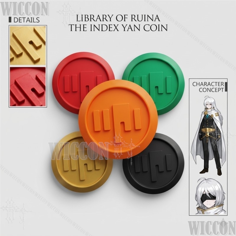 Library Of Ruina The Index Yan - огляд і ціна Cosplay Prop 3D Print