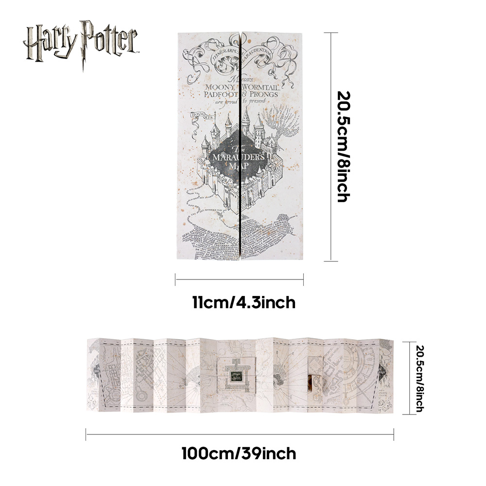1PC Map Of The Marauder's Scho - огляд і ціна Cosplay Props