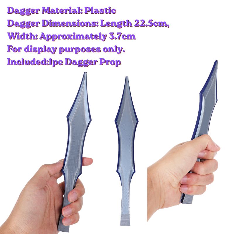 Anime Kitana Cosplay MK Blue H - огляд і ціна Cosplay Prop Blueprints